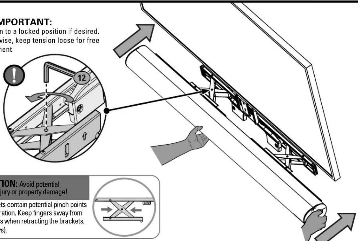 SANUS WSSATM1 - IMPORTANT: - 1