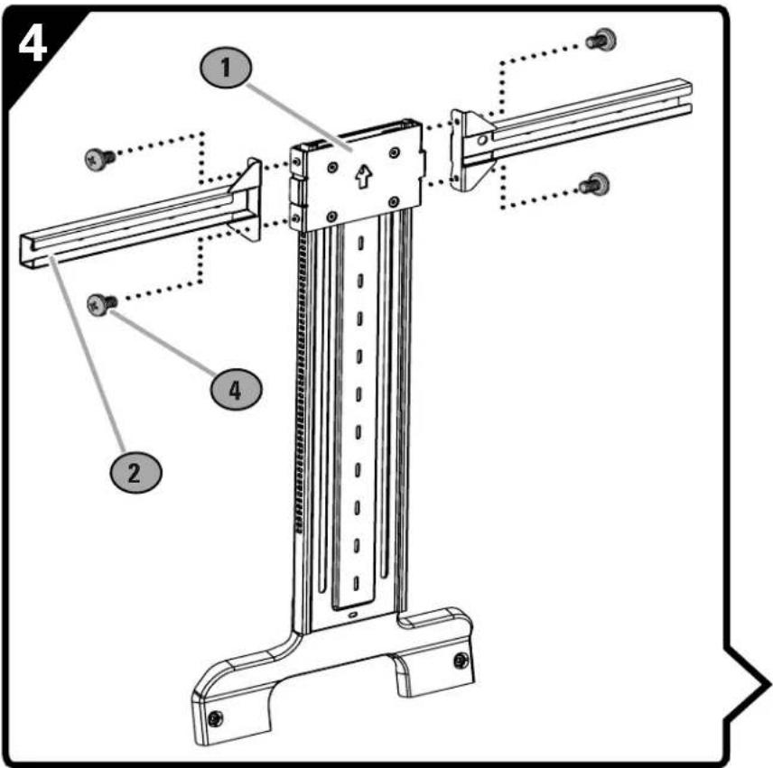 SANUS WSSATM1 - ASSEMBLE TV INTERFACE MOUNT - 1