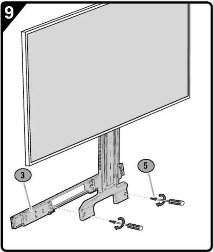 SANUS WSSATM1 - ATTACH SONOS® ARC™ MOUNT TO TV INTERFACE MOUNT - 1