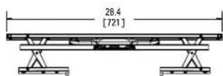 SANUS WSSATM1 - DIMENSIONS IN. [MM] - 4