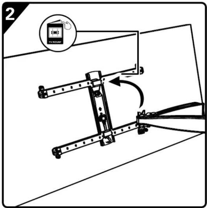 SANUS WSSATM1 - PREPARE YOUR TV (IF MOUNTED) - 5