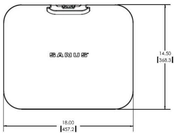 SANUS VMA401 - x 2 in. - 8