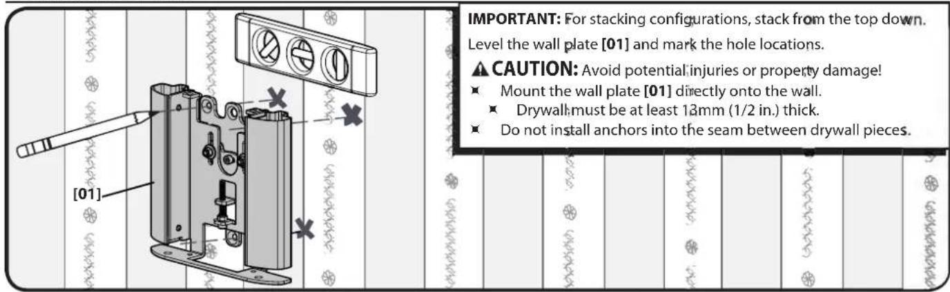 SANUS VMA401 - Drywall - 2