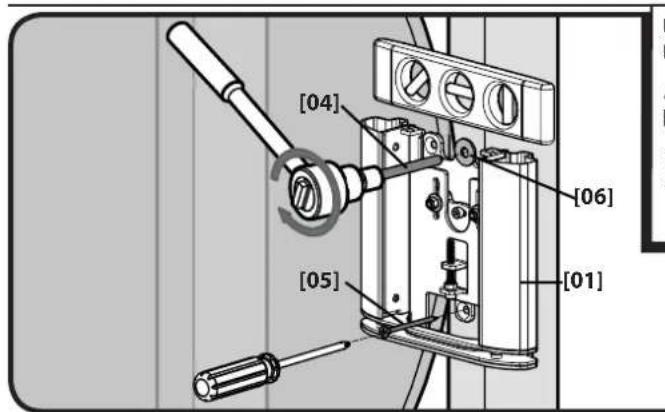 SANUS VMA401 - 2-4 Tighten lag bolt and screw - 1