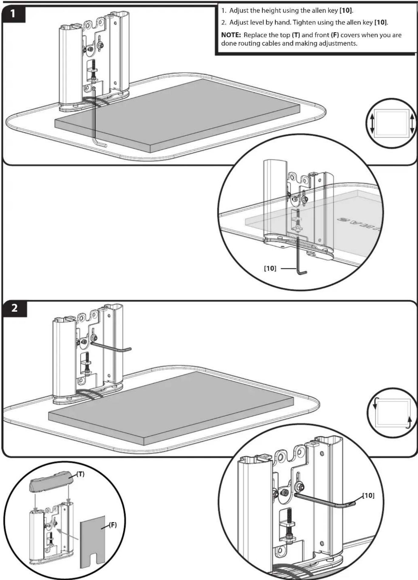SANUS VMA401 - Adjustments - 1