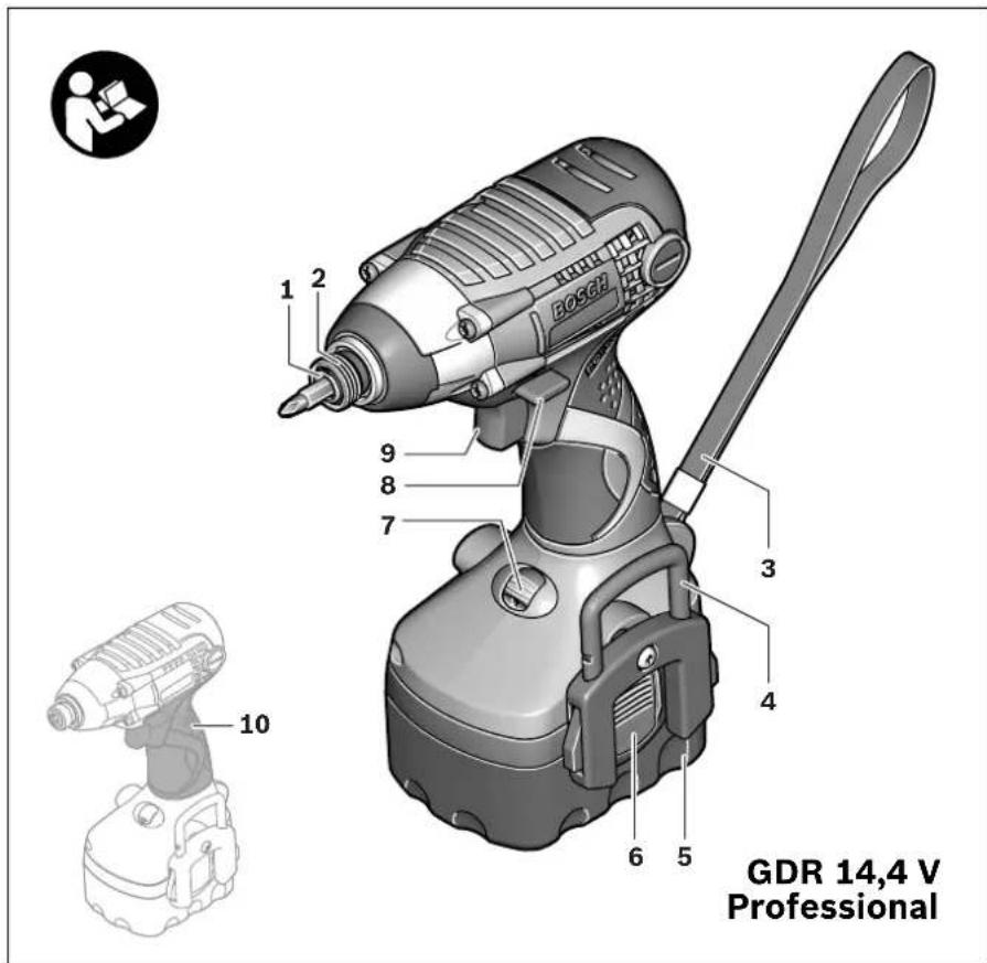 BOSCH GDR 14.4V Professional - 4