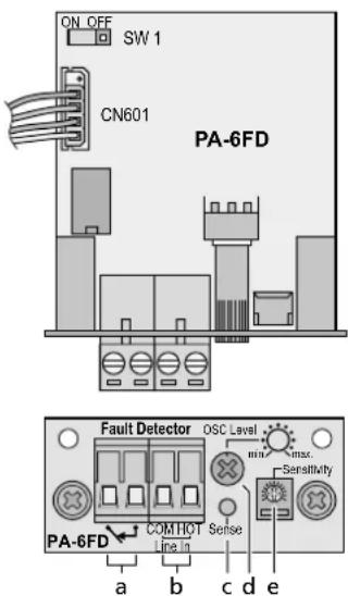Monacor PA-1960 - Modulo di controllo errori PA-6FD - 1
