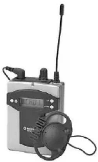 Monacor TXA-800R - Empfänger für Audio-Übertragungssystem Receiver for Audio Transmission System - 1