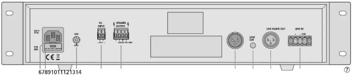 Monacor PA-900S - Głośniki - 1