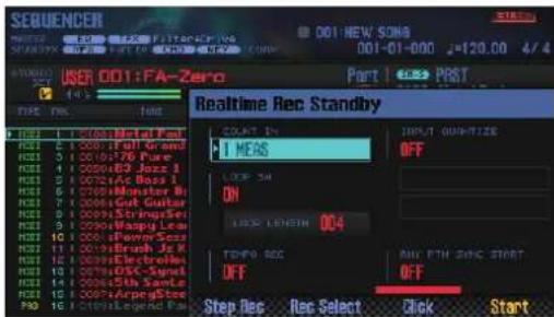 ROLAND FA-07 - Enregistrement en temps réel - 3
