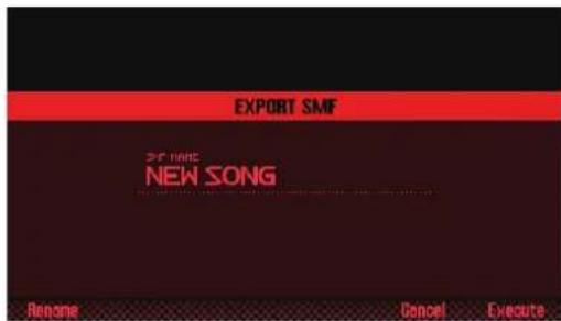 ROLAND FA-07 - Exporter le morceau en format SMF - 1