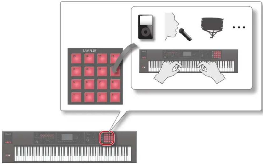 ROLAND FA-07 - Echantillonneur - 1