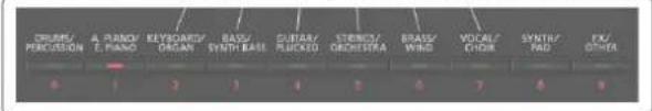 ROLAND FA-07 - Selectionner un son - 2