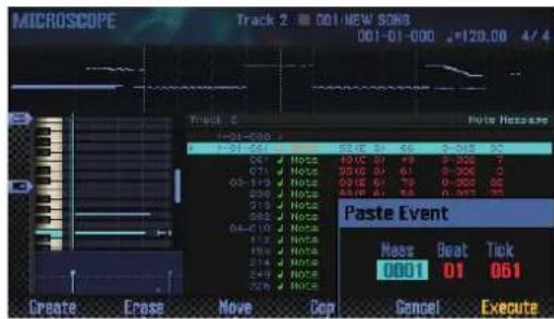 ROLAND FA-07 - Copier/coller des données de jeu (Copy/Paste) - 1
