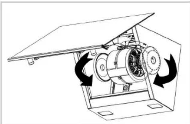 GRUNDIG GDSP2464BBSC - Removing carbon filters - 2