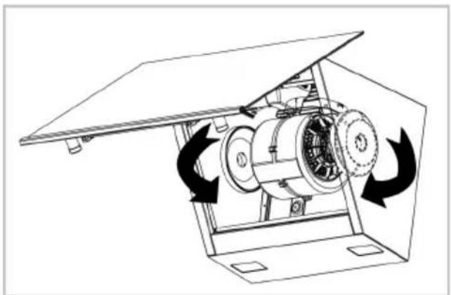 GRUNDIG GDSP2464BBSC - Entfernen der Kohlefilter - 2