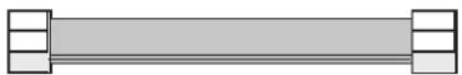 MAYTAG W10748976 - Raccord métallique flexible pour appareil ménager : - 1