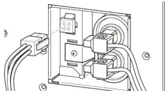 MAYTAG W10748976 - Raccordement des composants électriques du ventilateur - 6