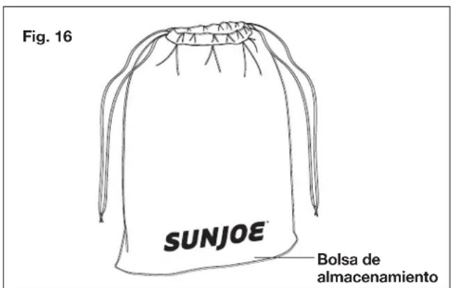 Sun Joe 24V-AJC-AJV-LTE - Almacenamento de manguera de aire y adaptadores - 3