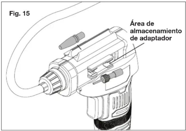 Sun Joe 24V-AJC-AJV-LTE - Almacenamento de manguera de aire y adaptadores - 2