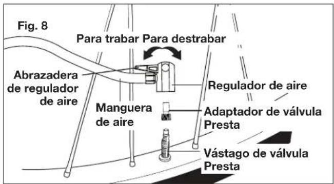 Sun Joe 24V-AJC-AJV-LTE - Para usar el adaptor de valvula Presta: - 2