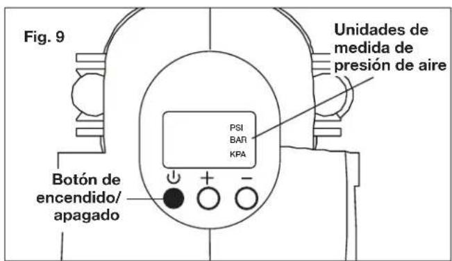 Sun Joe 24V-AJC-AJV-LTE - Para cambiar entre PSI, Bar o kPa - 1