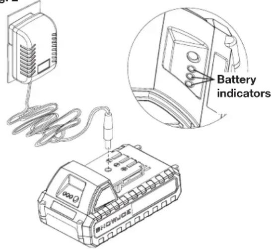 Sun Joe 24V-AJC-AJV-LTE - Charging the Battery - 2