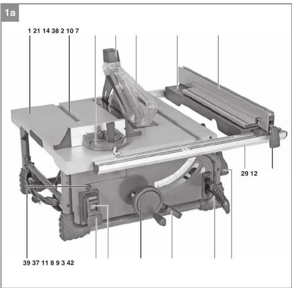 EINHELL TE-TS 254 T - 1