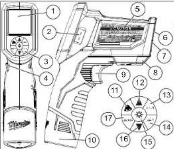 MILWAUKEE Temp-Gun M12 2277-21 - SERVICE - 1