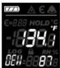 MILWAUKEE Temp-Gun M12 2277-21 - Dew Point Temperature (DEW) - 2