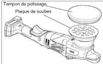 MILWAUKEE M18 Fuel 2684-22 - Installation / enlèvement de la plaque de soutien - 1