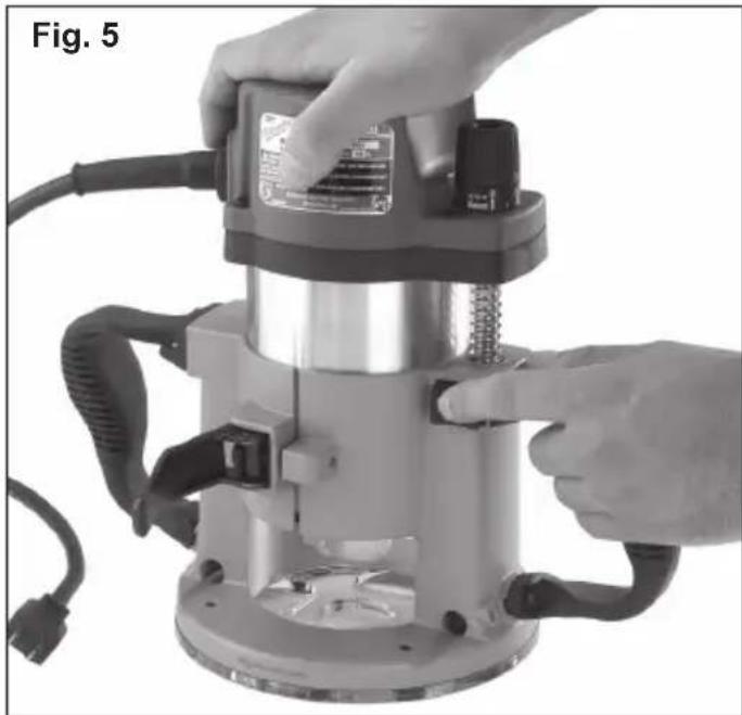 MILWAUKEE HP 5615-21 - Installation et retrait du moteur - 1