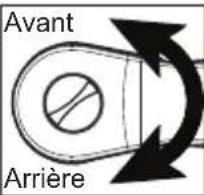 MILWAUKEE M12 Fuel 2556-22 - Utilisation du bouton avant/arrière - 1
