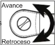 MILWAUKEE M12 Fuel 2556-22 - Uso del conmutador de avance / retroceso - 1