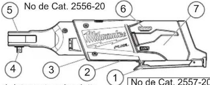 MILWAUKEE M12 Fuel 2556-22 - DESCRIPTION FONCTIONNELLE - 1