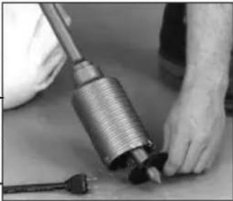 MILWAUKEE SDS 5359-21 - Utilisation des trépans carottiers à percussion rotatifs - 2