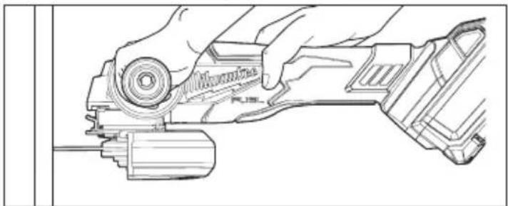 MILWAUKEE M18 Fuel 2881-22 - A AVERTISSEMENT Le type de garde doit correspondre au type de roues pour assurer une protection maximale pour l'opérateur si la roue doit être interrompu. - 1