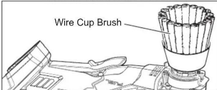 MILWAUKEE M18 Fuel 2881-22 - Using Wire Brushes - 2