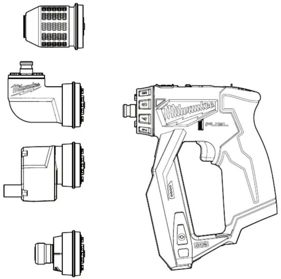 MILWAUKEE M12 Fuel 2505-22 - OPERATOR'S MANUAL MANUEL de L'UTILISATEUR MANUAL del OPERADOR - 1