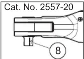 MILWAUKEE M12 Fuel 2557-22 - ADVERTENCIA Algunos polvos generados por el lijado eléctrico, aserrado, pulido, taladrado y otras actividades de construcción contienen químicos identificados como causantes de cáncer, defectos congénitos u otros daños reproductivos. Algunos ejemplos de estos químicos son: - 1