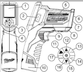 MILWAUKEE Temp-Gun M12 2276-21 - FUNCTIONAL DESCRIPTION - 1