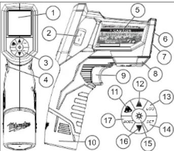 MILWAUKEE Temp-Gun M12 2276-21 - ENTRETIEN - 1