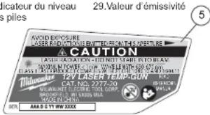 MILWAUKEE Temp-Gun M12 2276-21 - ENTRETIEN - 3