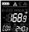 MILWAUKEE Temp-Gun M12 2276-21 - Alarma alta (HI) - 2