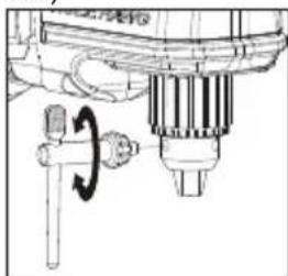 MILWAUKEE M18 Fuel 2807-22 - Installation des mèches dans les mandrins à clé - 1