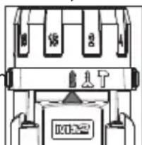 MILWAUKEE M12 Fuel 2403-22 - Cómo seleccionar el modo taladro de percusión, taladro o destornillador - 2