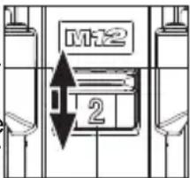 MILWAUKEE M12 Fuel 2403-22 - Sélection de la vitesse - 1