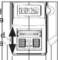 MILWAUKEE M12 2406-22 - Selección de la velocidad - 1