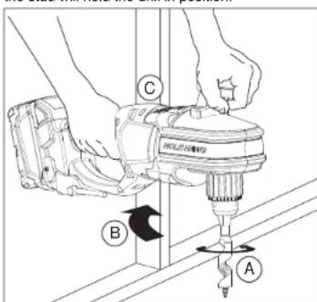 MILWAUKEE M18 Fuel 2708-22 - Bracing for reverse rotation - 1