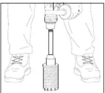 MILWAUKEE M18 Fuel 2717-21HD - Using Rotary Percussion Core Bits - 3